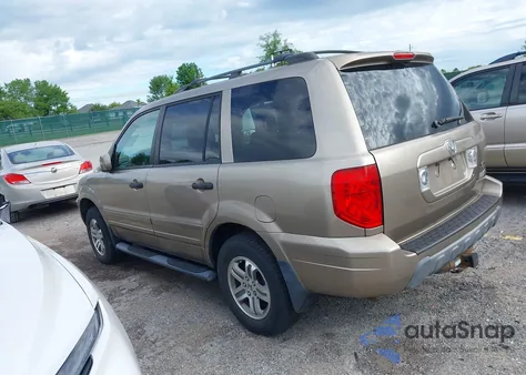2004 Honda Pilot Ex-L from USA, damaged, VIN 2HKYF18624H599461